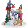 03511 - Snowman Teamwork - Lemax Table Pieces