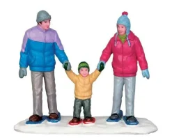 52336 - Snowshoe Family - Lemax Christmas Figurines