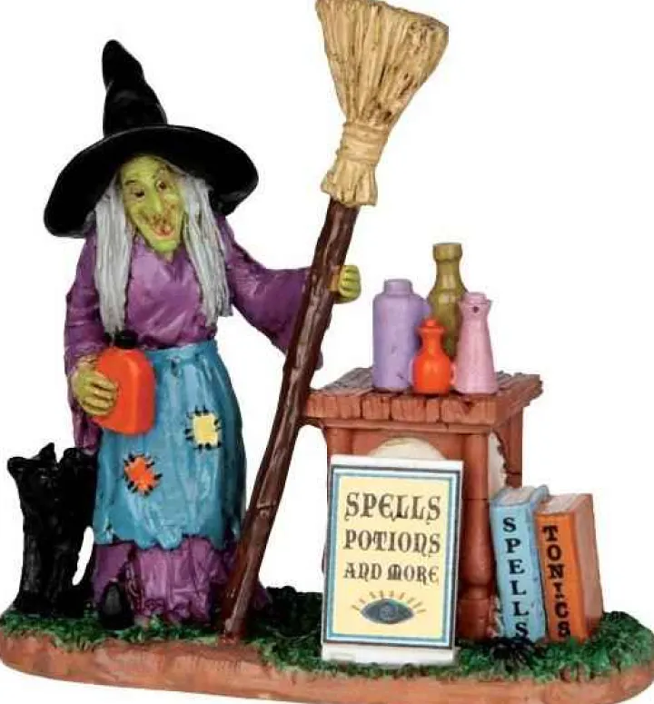 42213 - Spells, Potions & More - Lemax Spooky Town Halloween Village Figurines
