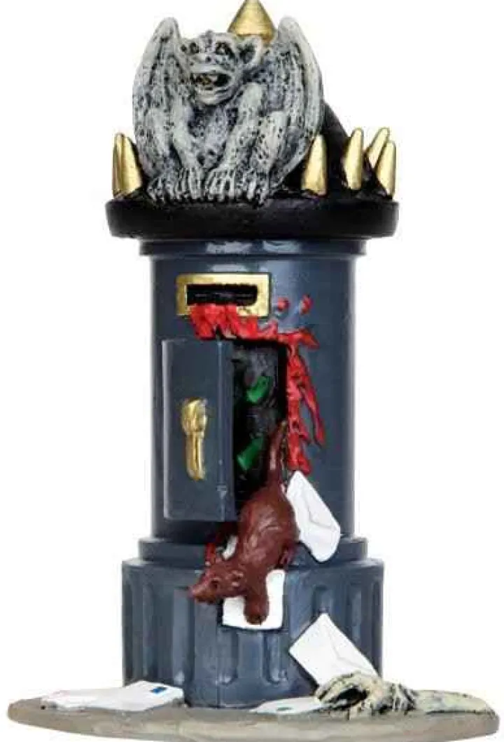 44738 - Spooky Town Post - Lemax Spooky Town Halloween Village Accessories