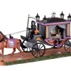 13551 - Spooky Victorian Hearse - Lemax Spooky Town Halloween Village Accessories