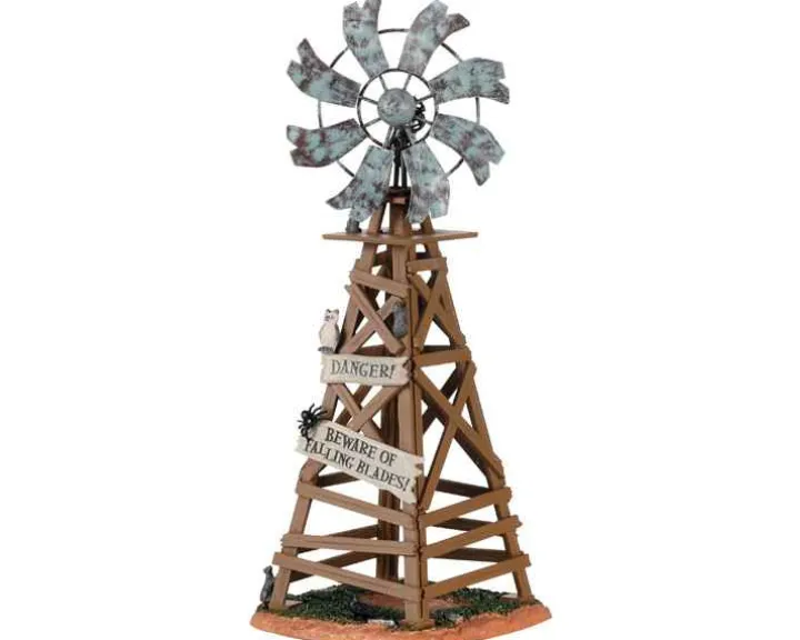 03508 - Spooky Windmill - Lemax Spooky Town Accessories