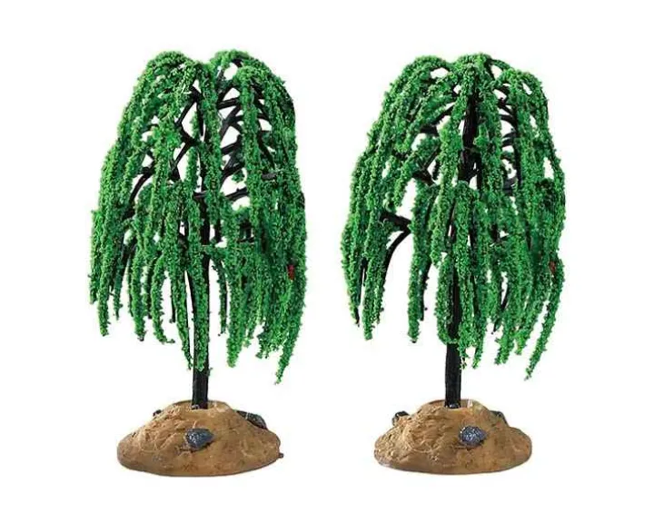94548 - Spring Willow Tree, Set Of 2 - Lemax Trees