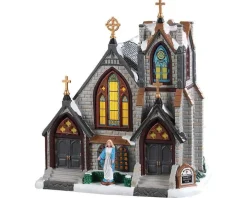 95506 - St. Matthew's Church - Lemax Caddington Village