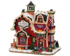 95530 - St. Nick's Elf Academy, Battery-Operated (4.5-Volt) - Lemax Santa's Wonderland