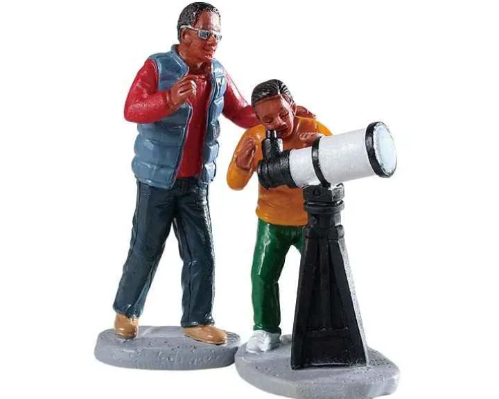 92744 - Stargazing, Set Of 2 - Lemax Figurines