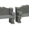 74612 - Stone Bench, Set Of 2 - Lemax Christmas Village Misc. Accessories