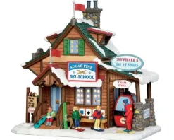 55940 - Sugar Pine Ski School - Lemax Vail Village Christmas Houses & Buildings