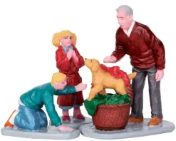 52348 - Surprise!, Set Of 3 - Lemax Christmas Figurines