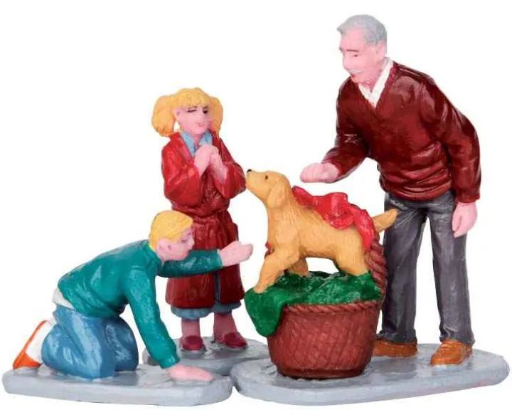 52348 - Surprise!, Set Of 3 - Lemax Christmas Figurines