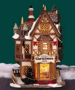 35845 - Tannenbaum Christmas Shoppe - Lemax Caddington Village Christmas Houses & Buildings