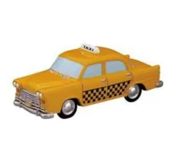 84832 - Taxi Cab - Lemax Trains & Vehicles;Lemax Misc. Accessories