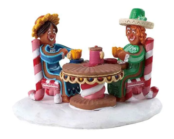 73337 - Tea And Cakes - Lemax Sugar N Spice Accessories