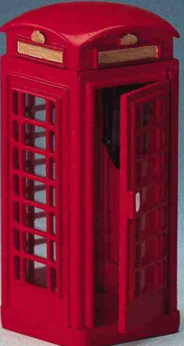 44176 - Telephone Booth - Lemax Christmas Village Misc. Accessories