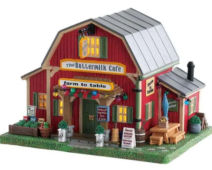 85388 - The Buttermilk Cafe (Aa Batteries) - Lemax Harvest Crossing