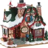 75292 - The Claus Cottage, Battery-Operated (4.5V) - Lemax Santa's Wonderland