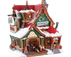 75291 - The Elf Workshop, Battery-Operated (4.5V) - Lemax Santa's Wonderland