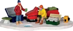 43089 - The Fishing Spot - Lemax Christmas Village Table Pieces
