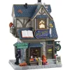 15729 - The Ghost Writer's Antique Bookstore - Lemax Spooky Town Houses