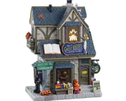 15729 - The Ghost Writer's Antique Bookstore - Lemax Spooky Town Houses