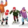 42240 - The Home Team, Set Of 5 - Lemax Christmas Village Figurines