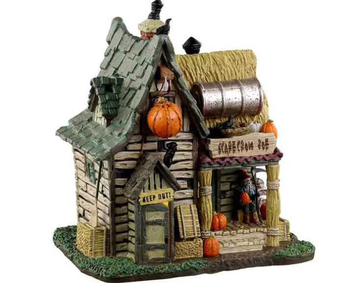35015 - The Last Straw: House Of The Scarecrow - Lemax Spooky Town Houses