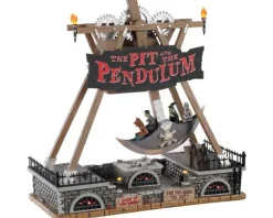 04704 - The Pit And The Pendulum, With 4.5-Volt Adaptor (Aa) - Lemax Spooky Town Accessories