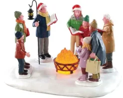 84362 - Toasty Caroling, Battery-Operated (4.5V) - Lemax Table Pieces