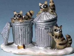 42878 - Trash Bandits - Lemax Christmas Village Figurines