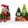 14844 - Tree Farm Display, Set Of 2 - Lemax Misc. Accessories