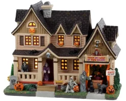35007 - Trick Or Treat, If You Dare - Lemax Spooky Town Houses