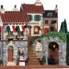 85320 - Tuscany Hills, Battery-Operated (4.5-Volt) - Lemax Facades