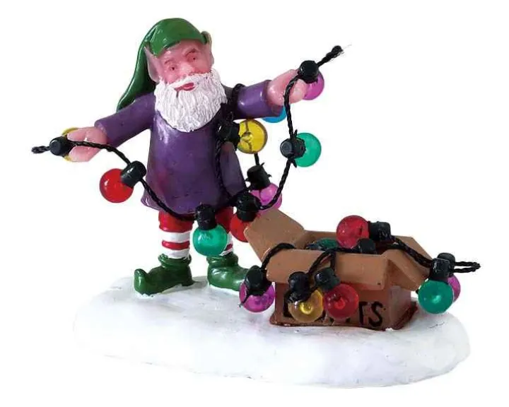 72551 - Untangling The Lights - Lemax Figurines