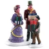 82605 - Walking Family, Set Of 2 - Lemax Figurines