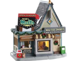 95533 - Walt's Malts - Lemax Jukebox Junction