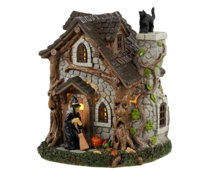 34079 - Wanda's Cottage, Battery-Operated (3V) - Lemax Spooky Town Accessories