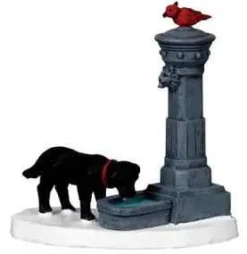 04231 - Water Fountain - Lemax Christmas Village Accessories