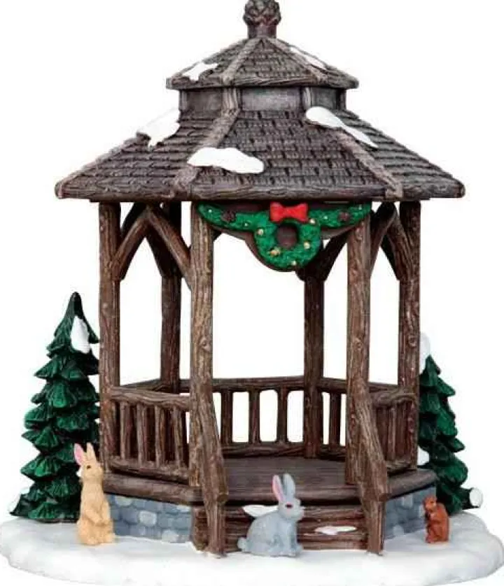 43084 - Winter Gazebo - Lemax Christmas Village Table Pieces