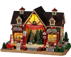 25865 - Winterfest Arts & Crafts Show, With 4.5-Volt Adap - Lemax Caddington Village Christmas Houses & Buildings