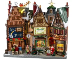 05701 - Wintergarten Lane, Battery-Operated (4.5V) - Lemax Facades