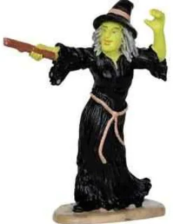 32117 - Witch Casts Spell - Lemax Spooky Town Halloween Village Figurines