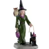 02906 - Witch Shopping - Lemax Spooky Town Figurines