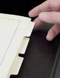 Page Dividers Fit 3-Ring & 2-Post Specialty Binders (10 Pages)