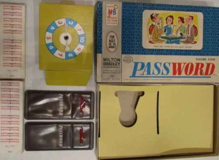 Password - 3Rd Edition - 1963 - Milton Bradley