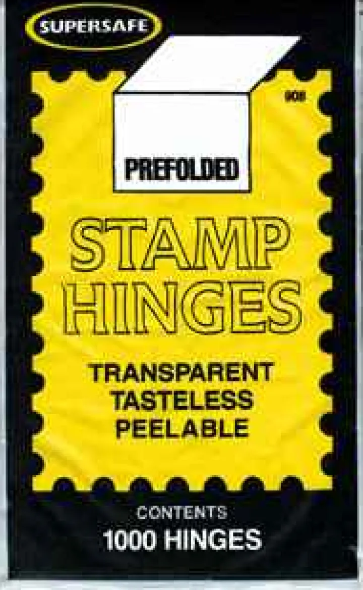 Supersafe Hinges - 1000 Pre-Folded Hinges